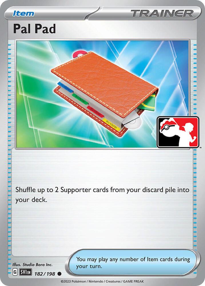 Scarlet & Violet Pal Pad [Prize-Pack] Pokémon card